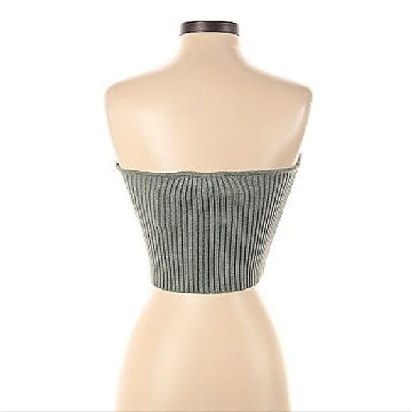 Zara✨Tube Top Small Green - Picture 2 of 2